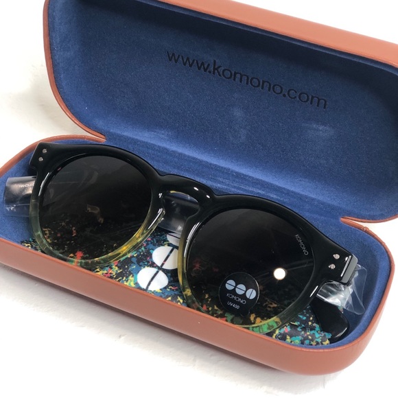 KOMONO Clement Expressionist Sunglasses (NEW)